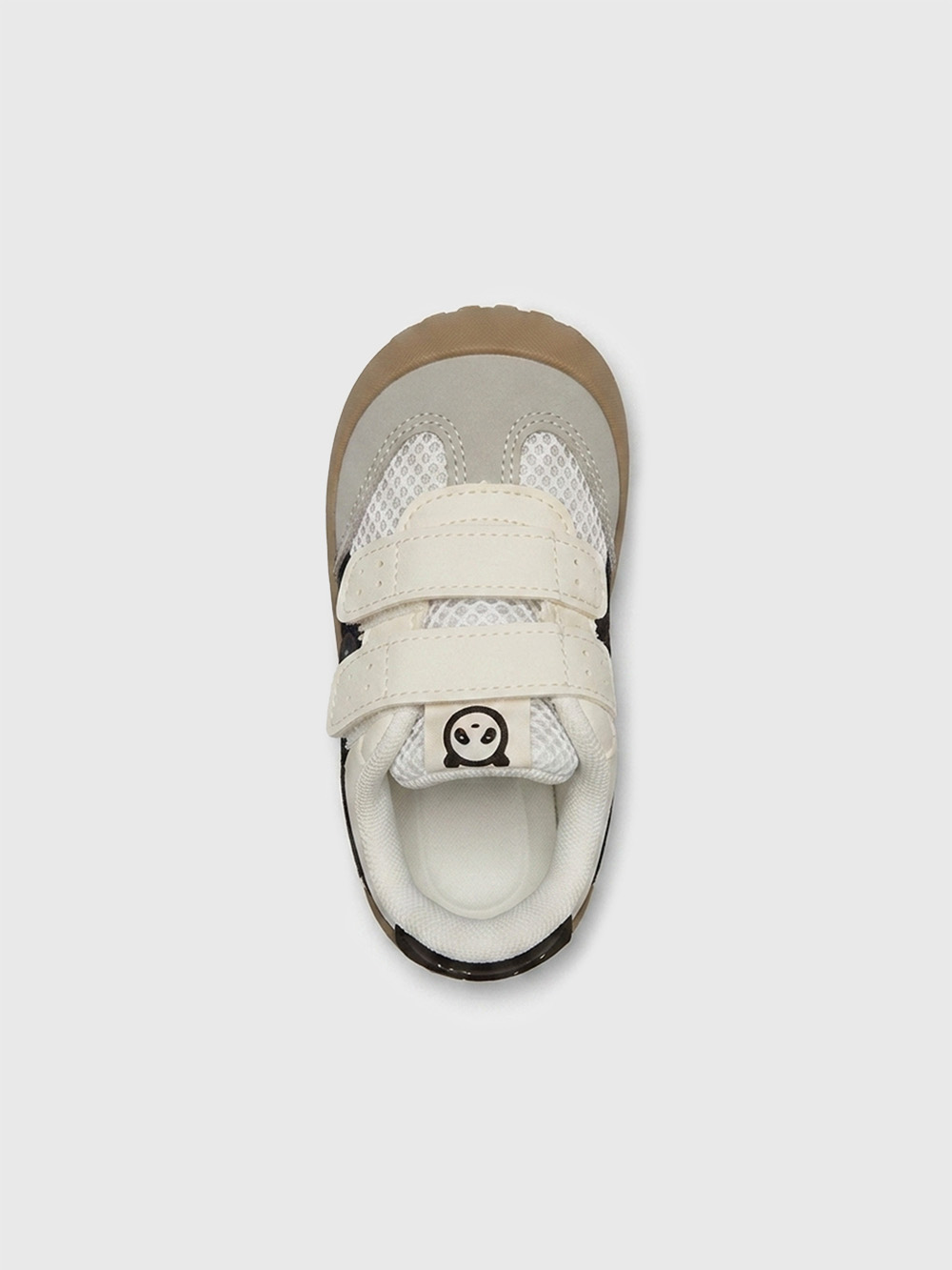 KiddoForce Supen Panda Shoes Grey - YB62